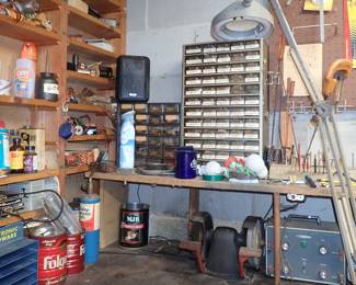 TOOLS AND THIS ROOM WILL BE LOT BOXES OF ITEMS