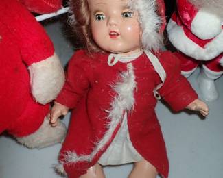 VINTAGE CHRISTMAS DOLL