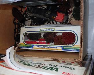 BOXES OF LIONAL TRAIN PIECES / SETS / ETC