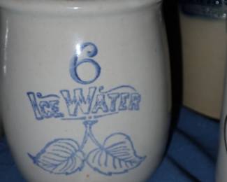 ASSORTED ANTIQUES A FULL ROOM TO UNPACK & CROCKS - REDWING - BEE HIVE - ETC