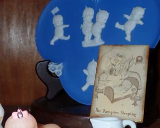 KEWPIE DOLLS - STACKING DOLLS - MISC ANTIQUE DOLLS