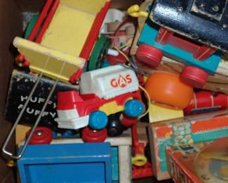 BOXES AND BOXES OF VINTAGE TOYS