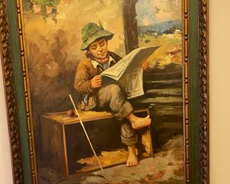 Basile painting. 20th century. 