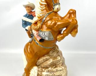 #188 • Happy Trails Roy Rogers & Trigger Horse Ceramic Cookie Jar - Limited Edition # 359
