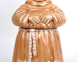 #86 • Cumberland Friar Tuck Monk Cookie Jar
