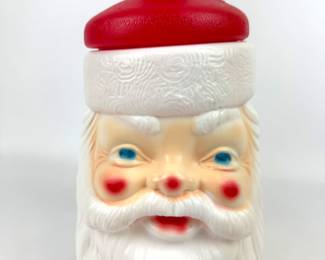 #237 • Empire Blow Mold Santa Cookie Jar - 1970s
