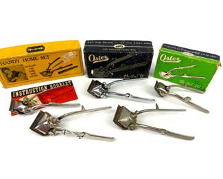 #106 • Oster Mfg. Vintage Hair Clippers Lot of 5 - Racine, WI
