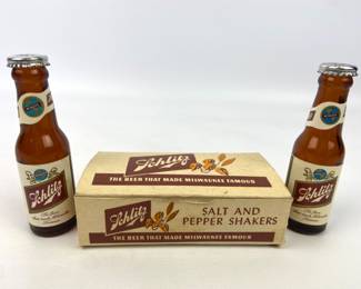 #32 • Vintage Schlitz Miniature Salt and Pepper Shakers in Box - 1957
