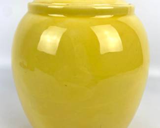 #42 • McCoy Pottery Yellow Cookie Jar
