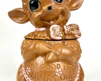 #136 • Twin Winton Lamb Cookie Jar
