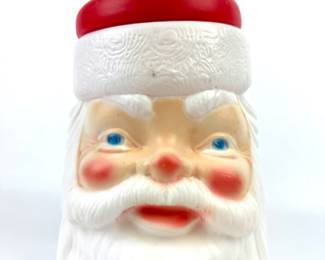 #238 • Empire Blow Mold Santa Cookie Jar - 1970s
