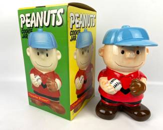 #21 • Peanuts Charlie Brown Cookie Jar by Benjamin & Medwin
