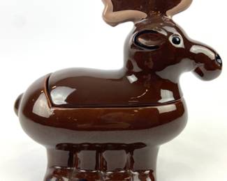 #45 • North American Ceramics Moose Cookie Jar - 1985
