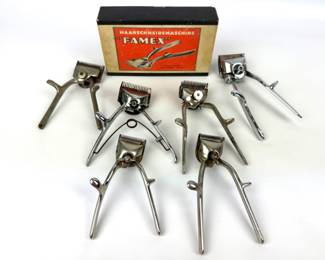 #108 • Vintage Hair Clippers Lot of 6 - Germany & Other
