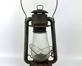 #218 • C T Ham Railroad Kerosene Lantern No. 2
