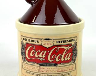 #176 • Coca-Cola Moonshine Jug Cookie Jar
