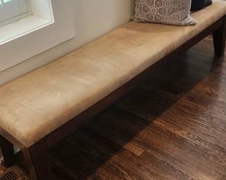 7-foot-long bench