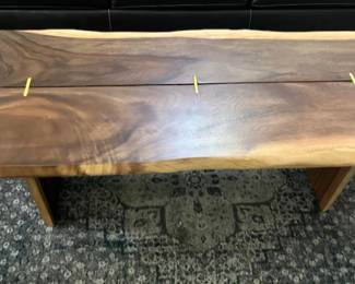 Plank coffee table