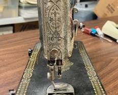 Singer sewing machine detail