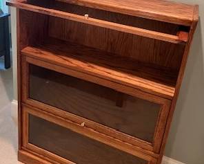 Detail of door panel open