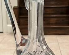 Finnish Karaffel Cut Crystal decanter, 1940's