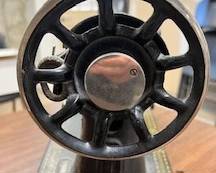 Singer sewing machine detail