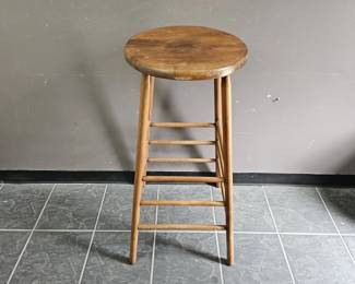Lot 408 | Vintage Wooden Stool/Planter Stand