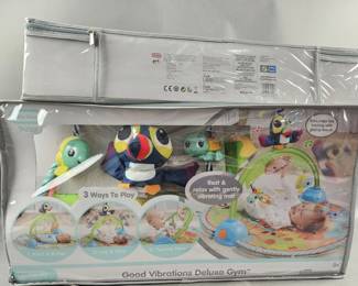 Lot 347 | New Little Tikes Baby Good Vibrations Deluxe Gyms