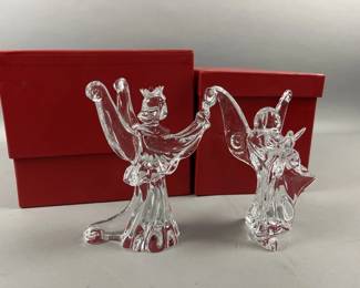 Lot 18 | Baccarat Crystal Angels One Signed
