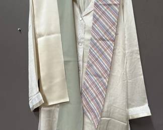 Lot 152 | Vintage Silk Pajama Top with 3 Sashes