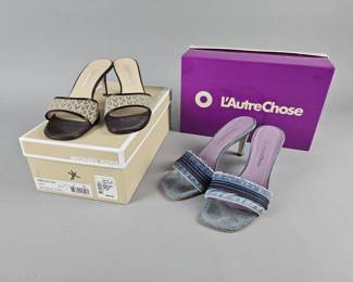 Lot 215 | Vtg Michael Kors & L'Autre Chose Mules