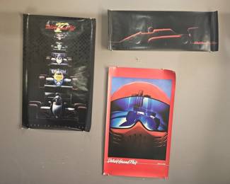 Lot 279 | Vtg 1982, '84 & '86 Detroit Grand Prix Posters
