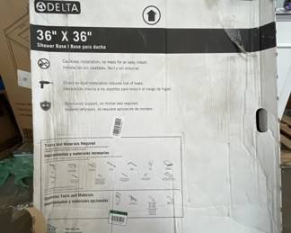 Lot 363 | Delta Shower Base