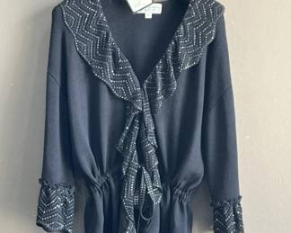 Lot 202 | St. John Evening Sweater, Navy