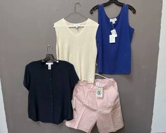 Lot 74 | Guess Linen Shorts Emanuel Ungaro Top & More