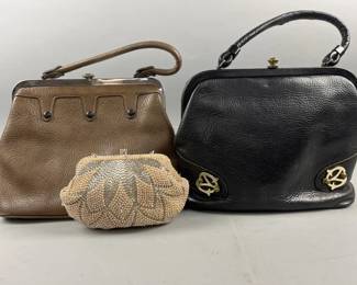 Lot 57 | 3 Vintage Purses Good Condition