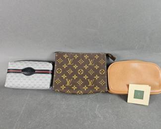 Lot 115 | Designer Makeup Bags, Gucci & More