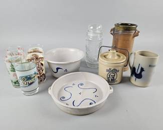 Lot 375 | Vintage Kinsale Pottery, Peanut Canister & More!