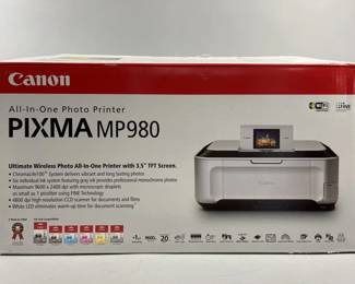 Lot 133 | Canon Pixma MP 980 All In One Printer New