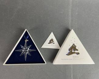 Lot 65 | 1995 Swarovski Holiday Snowflake Ornament