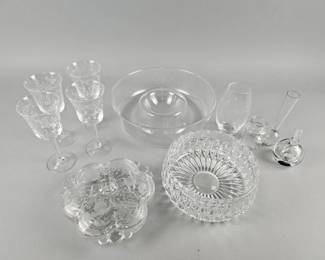 Lot 368 | 4 Vintage Noritake Glasses, Crystal Bowl & More!