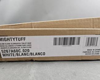 Lot 336 | New Mightytuff Slow Close Elongated Toilet Seat