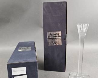 Lot 179 | Two Arnolfo di Cambio Polygon Crystal Candlesticks