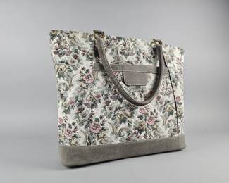 Lot 248 | Vtg French Large Travel Tote