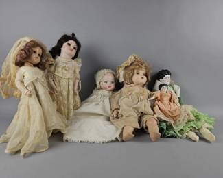 Lot 388 | Vintage Porcelain Dolls