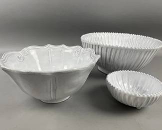 Lot 94 | Set of 3 Bowls Vietri Pottery