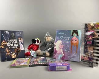 Lot 129 | Disney & Star Wars Books, Barbie DVDs & More