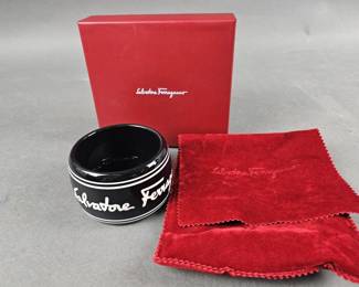 Lot 62 | Salvatore Ferragamo Wide Cuff Bracelet