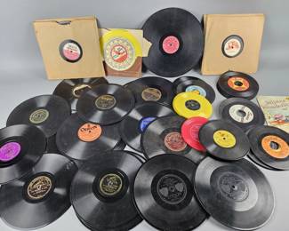 Lot 386 | Vintage Nursery Rhyme Vinyl Records & More!