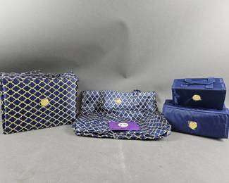 Lot 201 | New Joy Mangano Roll Up Cases and Tote